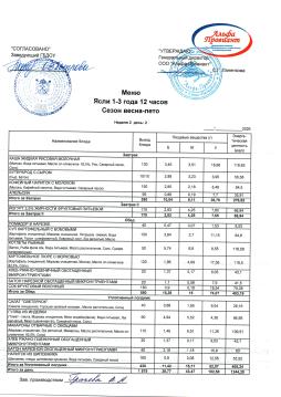 Меню Ясли 2 неделя 2 день
17.03.2026